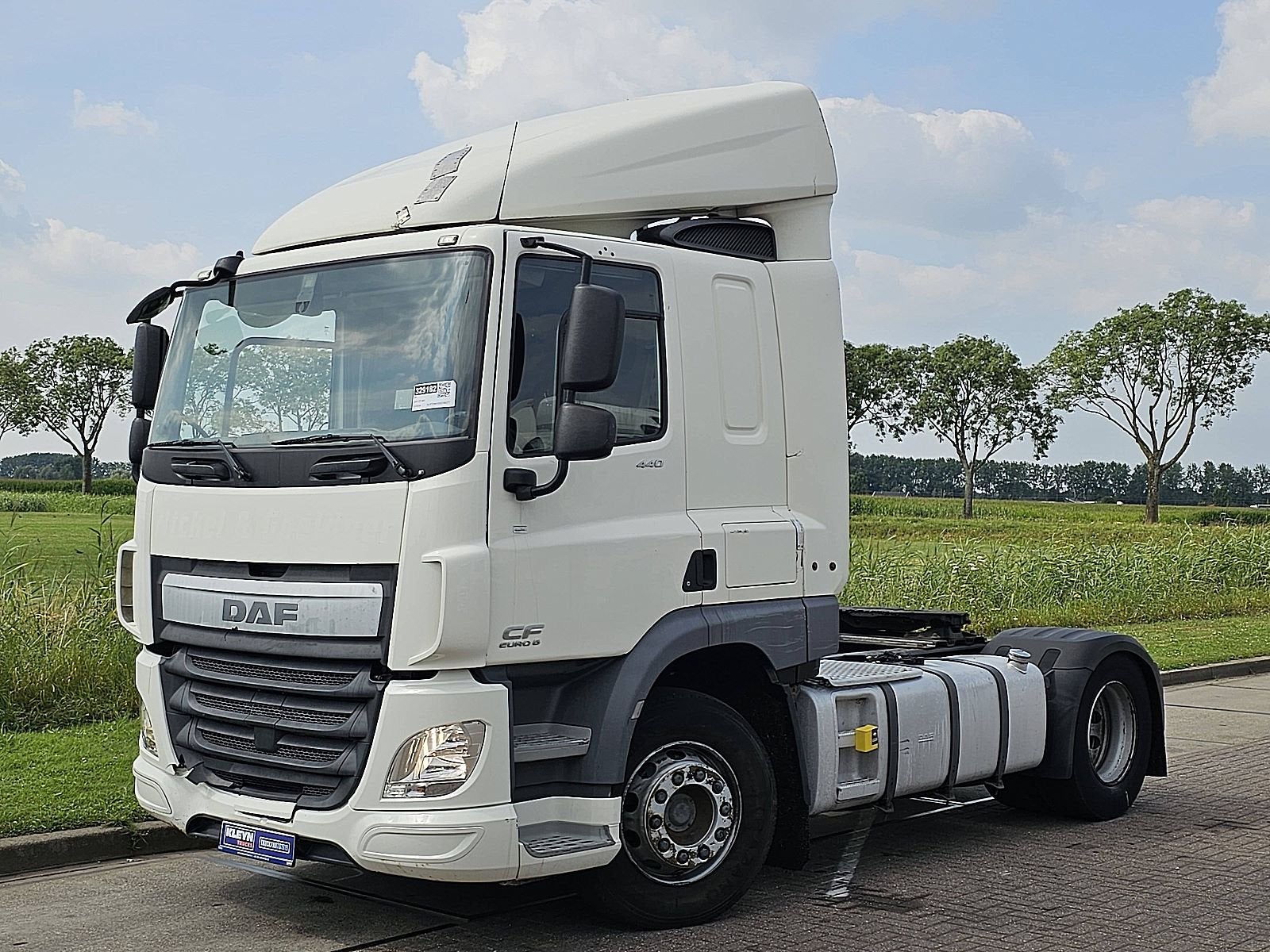 DAF CF 440 430tkm, Auto's, Vrachtwagens, Automaat, Euro 6, Wit, Bedrijf