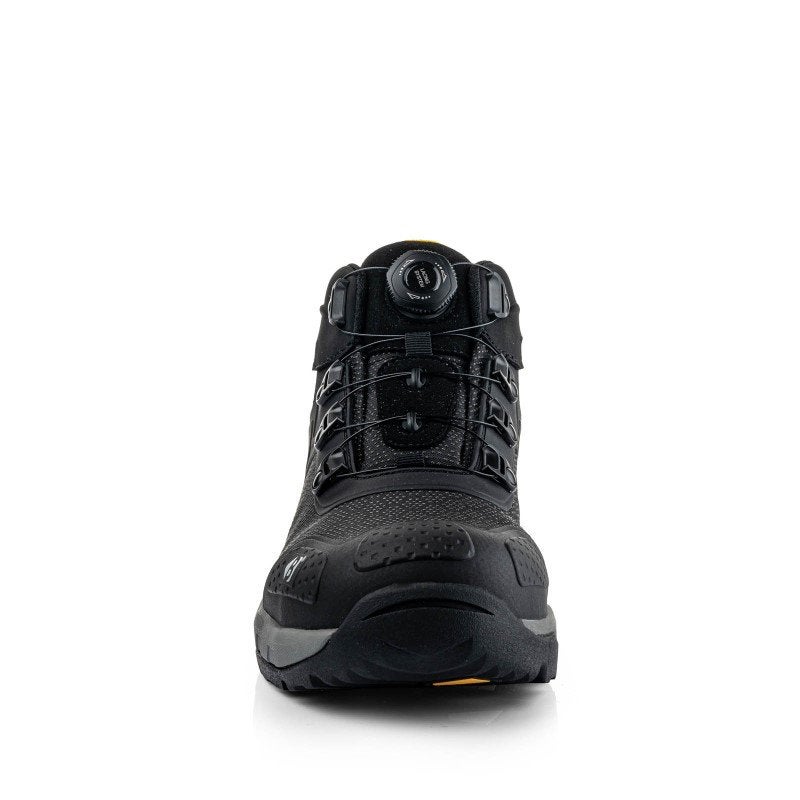 BuckBootz Tradez Wheelz Mid S1PS BOA Werkschoenen Zwart, Werkschoenendeal, Marktplaats@werkschoenendeal.nl, Zwart, Buckbootz