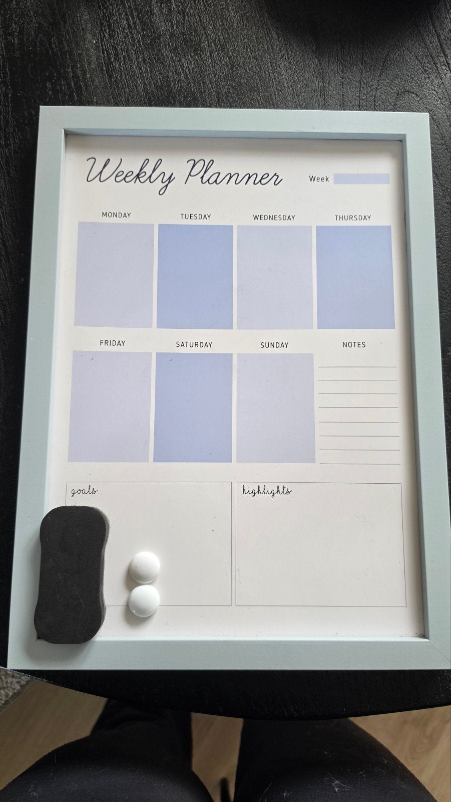 Weekly planner, Diversen, Ophalen of Verzenden, Zo goed als nieuw