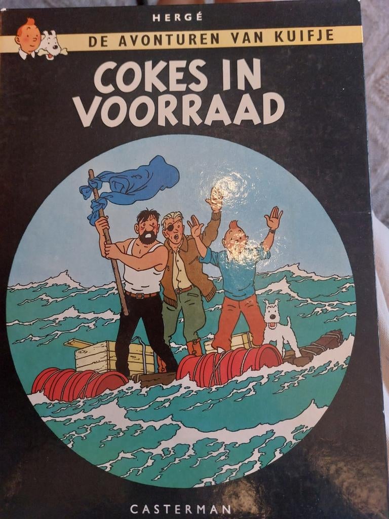 Kuifje: Cokes in Voorraad (Hergé, Casterman), Eén stripboek, Ophalen, Gelezen, Hergé