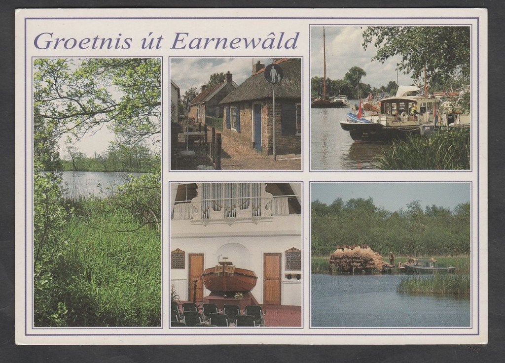 Eernewoude Groetnis ut Earnewald Ongelopen, Ophalen of Verzenden, 1980 tot heden, Ongelopen, Friesland