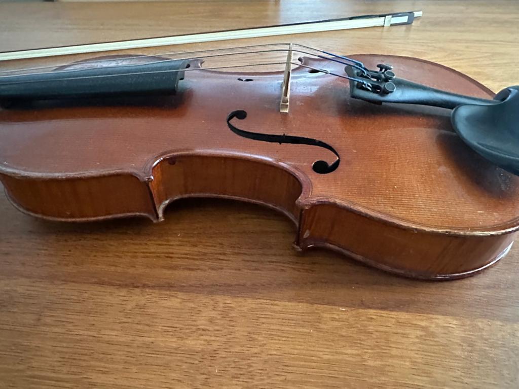 Viool 4/4 model Stradivarius, Ophalen of Verzenden, Gebruikt, 4/4-viool