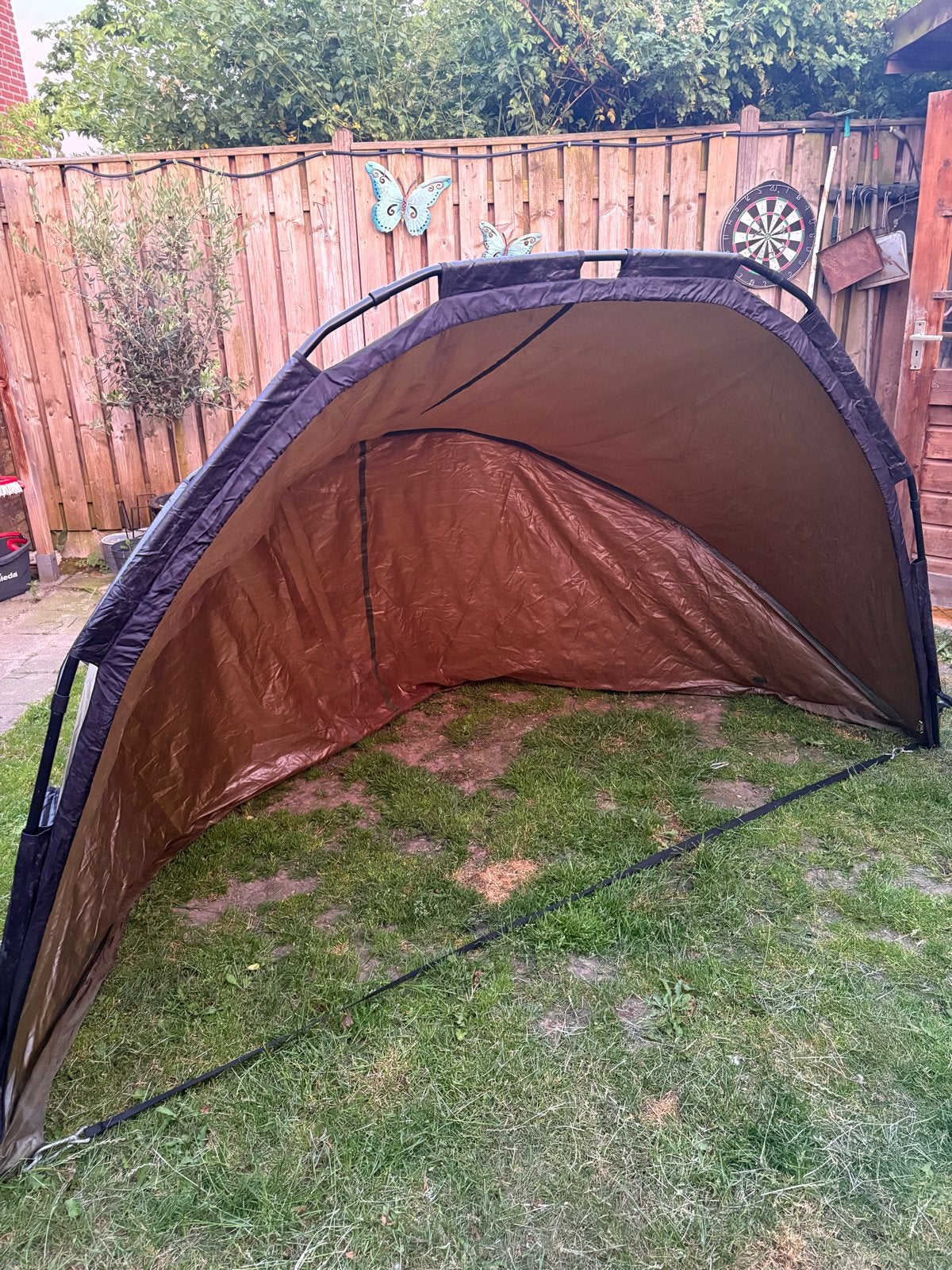 Ruime Karpertent / Bivvy - Ideaal voor Vissers, Ophalen, Gebruikt, Tot en met 2