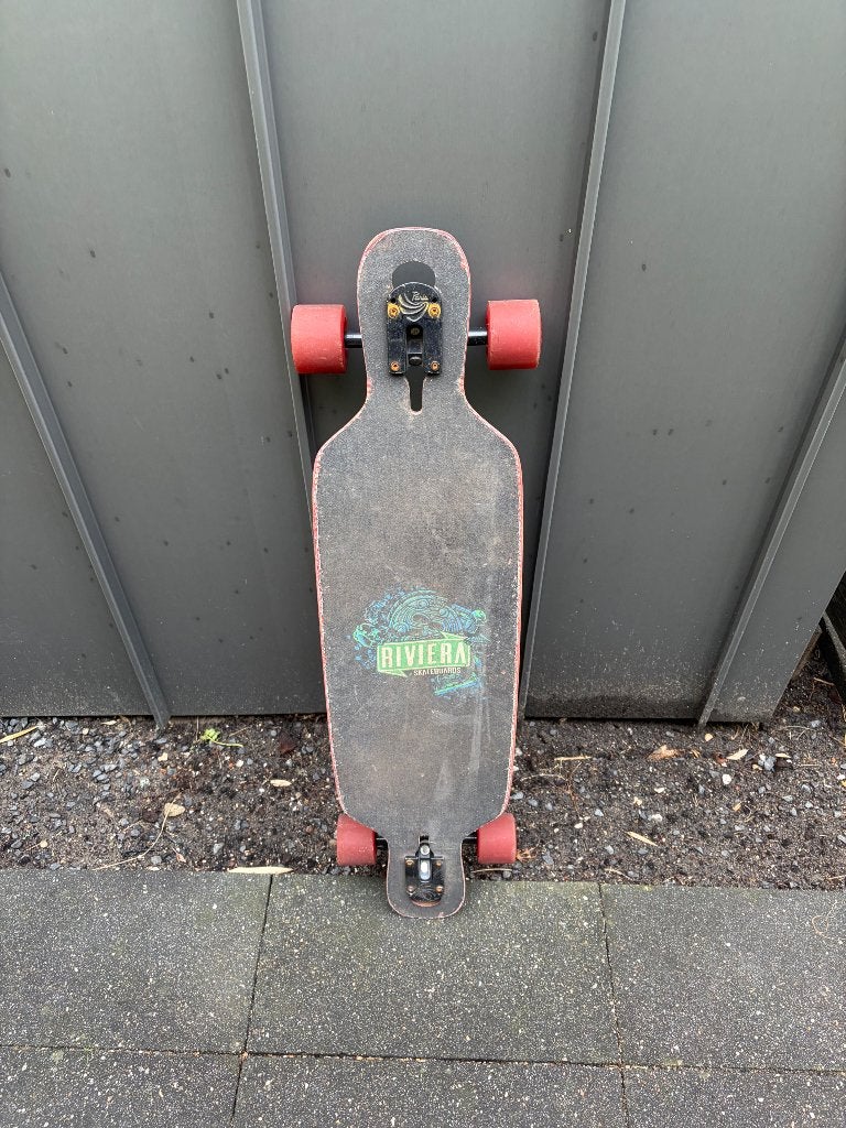 Longboard merk Riveira, Ophalen, Gebruikt, Skateboard, Longboard