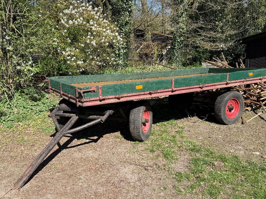 Platte wagen, Ophalen of Verzenden, Gebruikt