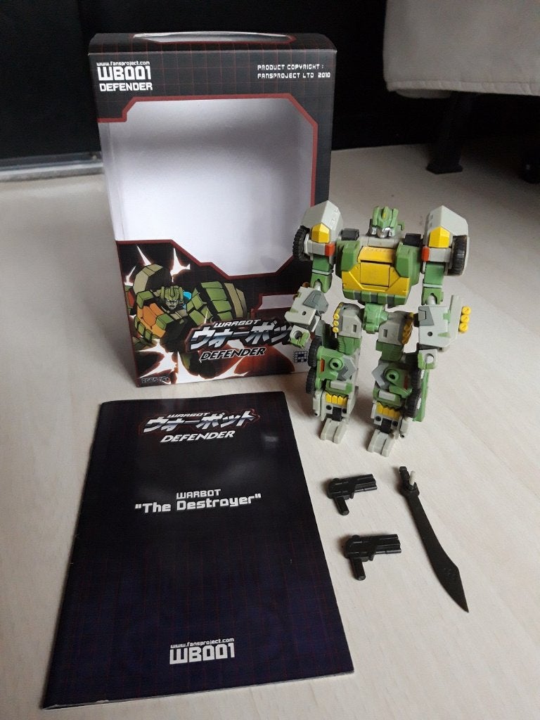 Transformers Masterpiece 3rd Party Fansproject Springer, Verzamelen, Transformers, Overige generaties, Verzenden, Zo goed als nieuw