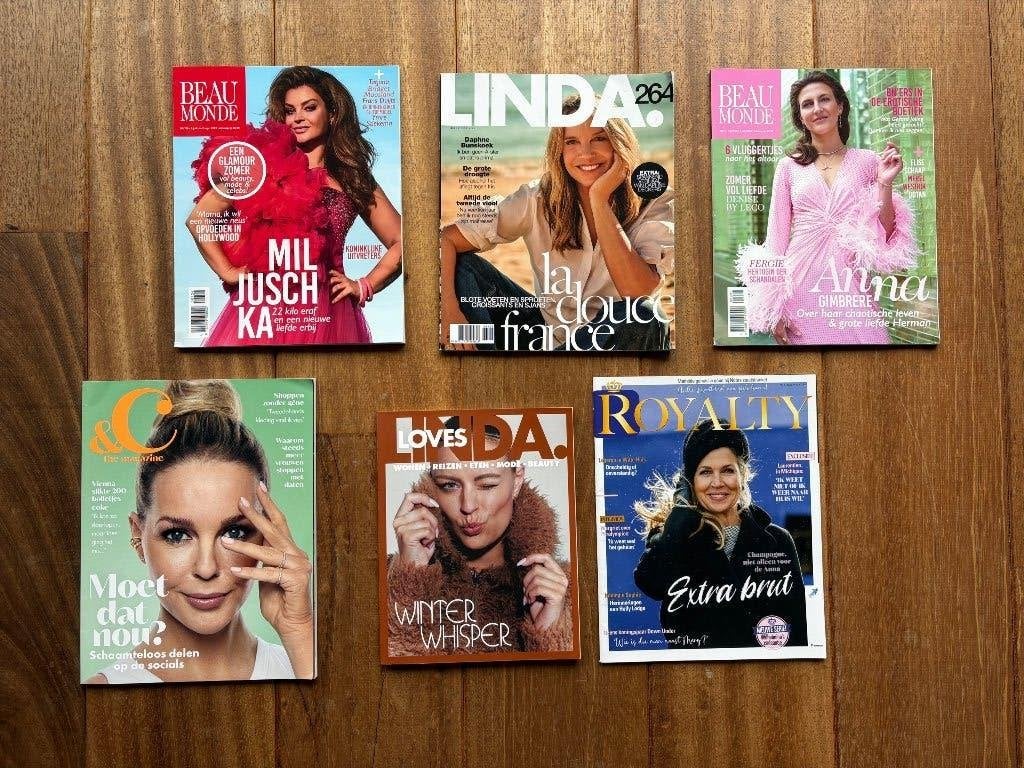 Tijdschriften pakket 2026 Linda &C enz NIEUW €12,95, Ophalen of Verzenden, Nieuw, Damesbladen