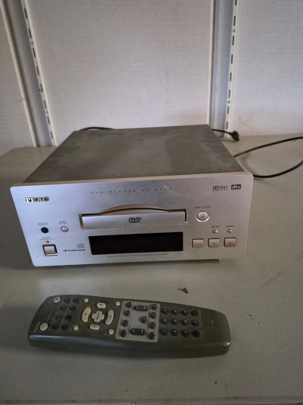 TEAC DV-H500 DVD-speler met afstandsbediening, Ophalen of Verzenden, Overige merken
