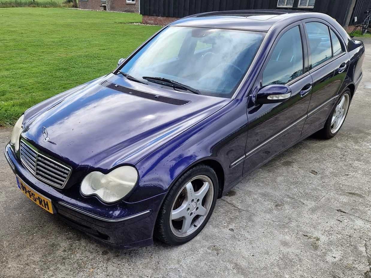 2000 Mercedes-Benz C-klasse 240 Elegance Personenauto, Achterwielaandrijving, Gebruikt, 1435 kg, Origineel Nederlands