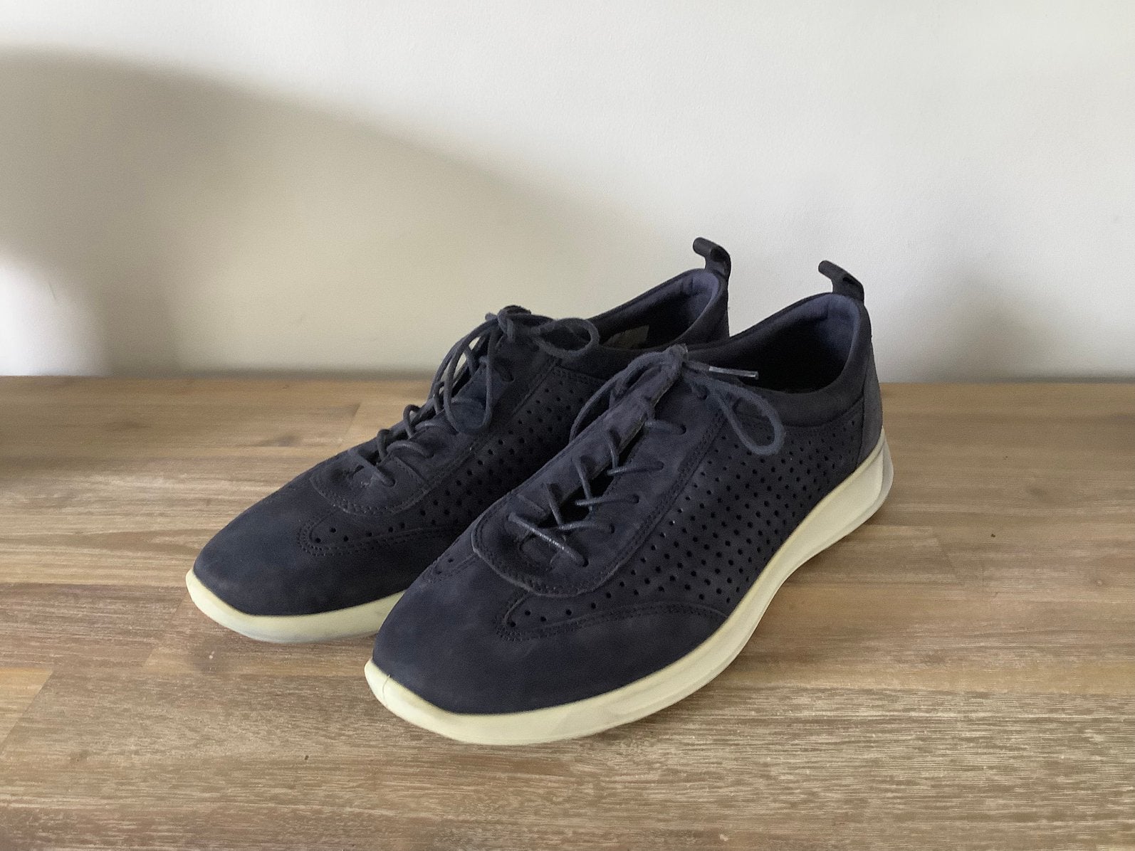 Ecco schoenen maat 42, Kleding | Heren, Schoenen, Blauw, Ophalen of Verzenden, Zo goed als nieuw, Veterschoenen