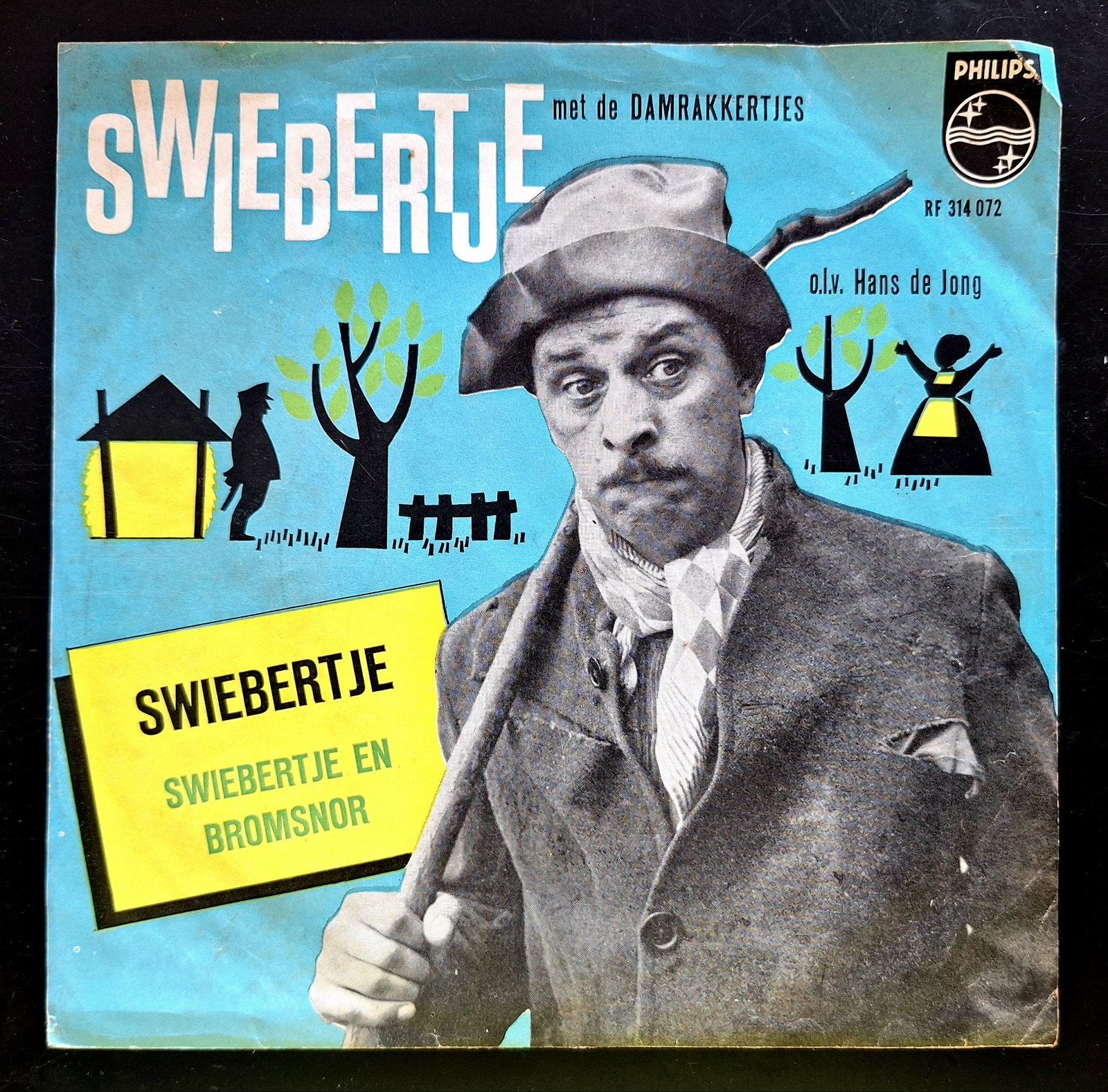 7"/SINGLE  SWIEBERTJE - Swiebertje En Bromsnor, Ophalen of Verzenden, Gebruikt