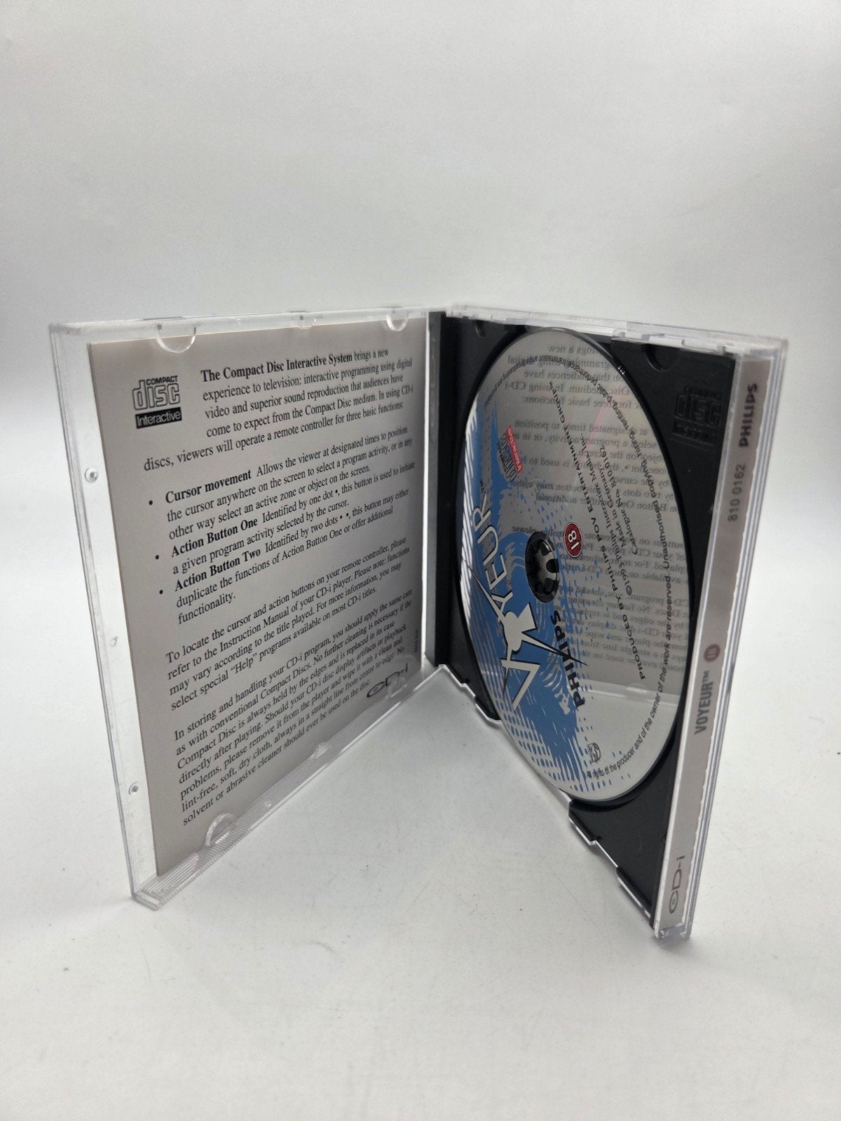 Voyeur - Philips CD-i (1994) - Zeldzaam interactief spel, Gebruikt, Vanaf 18 jaar, Overige genres, 1 speler