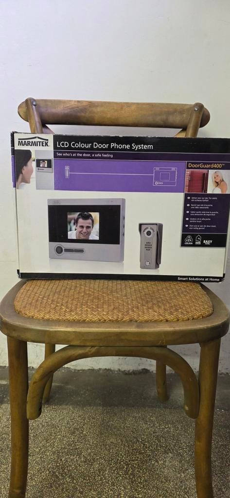 Marmitek LCD Kleuren Deurtelefoon Systeem - Nieuw in Doos, Ophalen of Verzenden, Bewegingsdetectiesensor, Nieuw, Bedraad