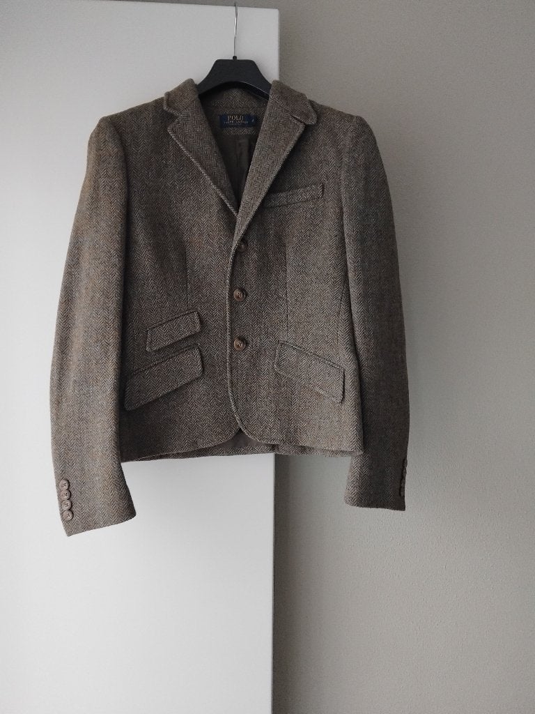 Polo Ralph Lauren tweed colbert / jasje, als nieuw, Kleding | Dames, Maat 38/40 (M), Polo Ralph Lauren, Ophalen of Verzenden, Zo goed als nieuw