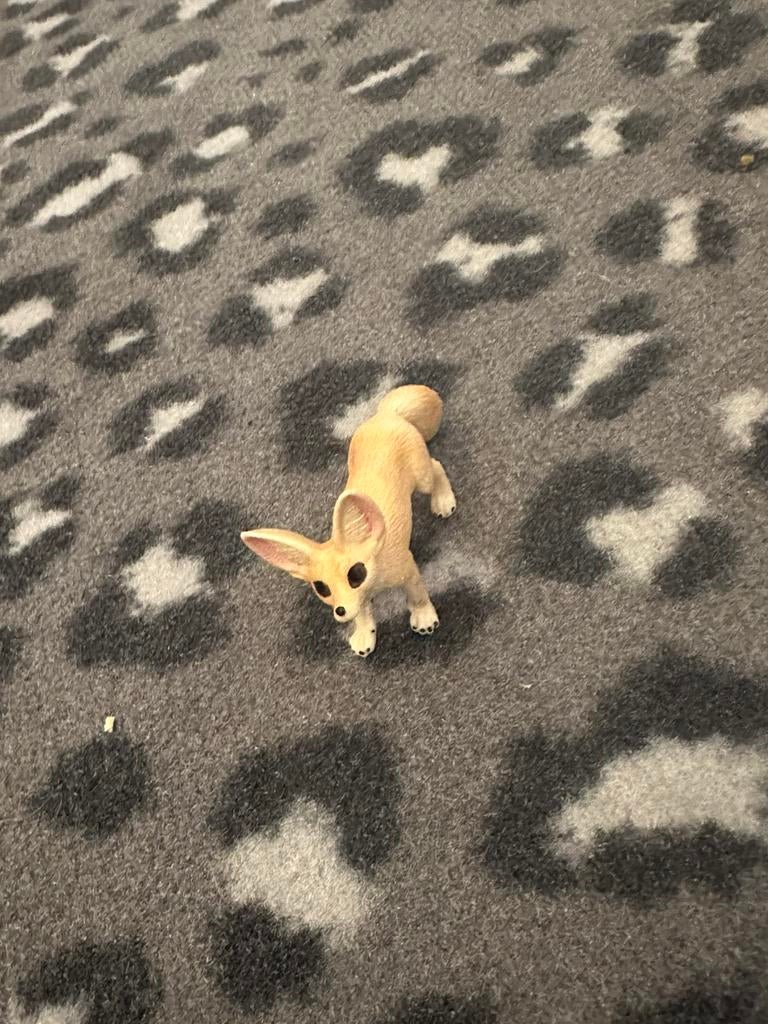 Schleich zandvos, Ophalen, Nieuw, Wild dier, Beeldje of Figuurtje