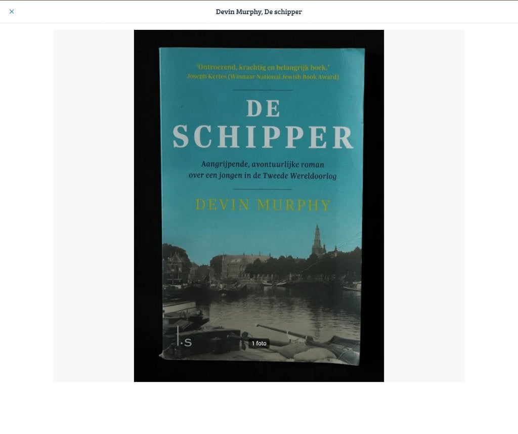Devin Murphy, De schipper, Ophalen of Verzenden, Gelezen, Devin Murphy,
