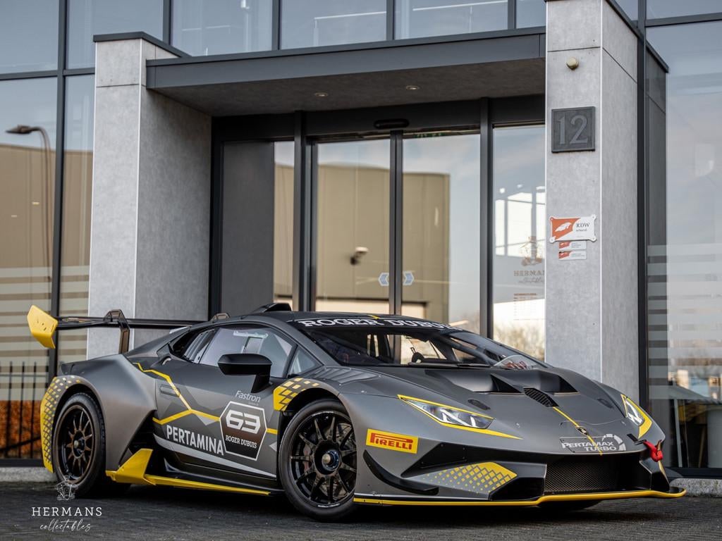 Lamborghini Huracán LP620-2 Super Trofeo EVO 5.2 V10 / 10th, Auto's, Lamborghini, Automaat, Achterwielaandrijving, Gebruikt, Zwart