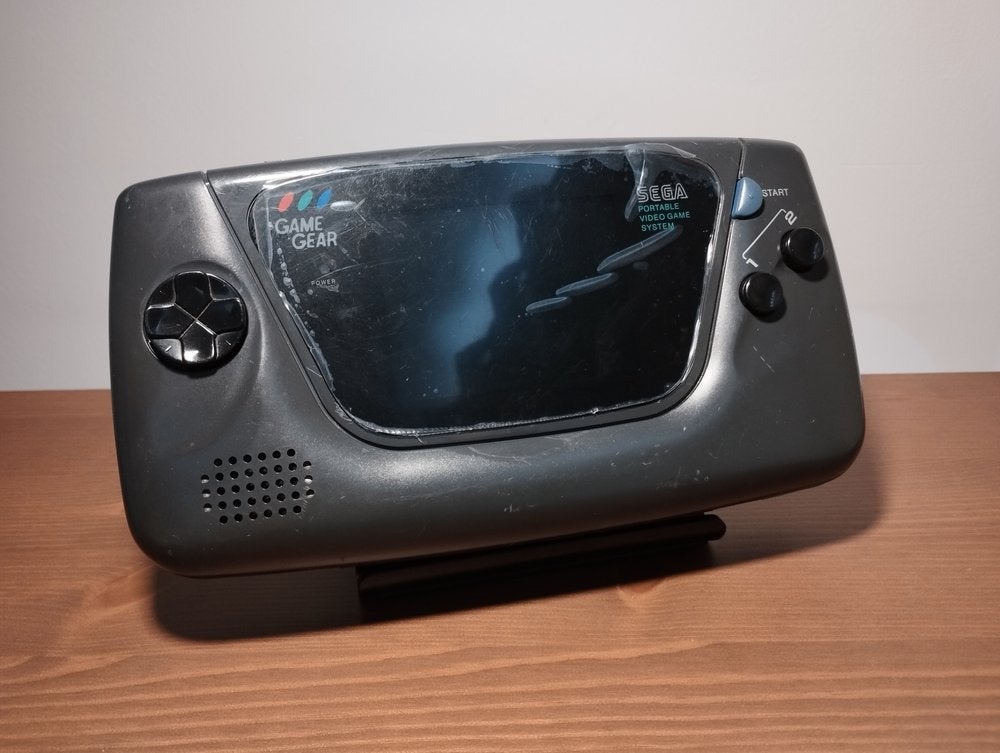 Sega Gamegear met IPS scherm met USB-C, Spelcomputers en Games, Ophalen of Verzenden, Refurbished, Met 1 controller, Game Gear