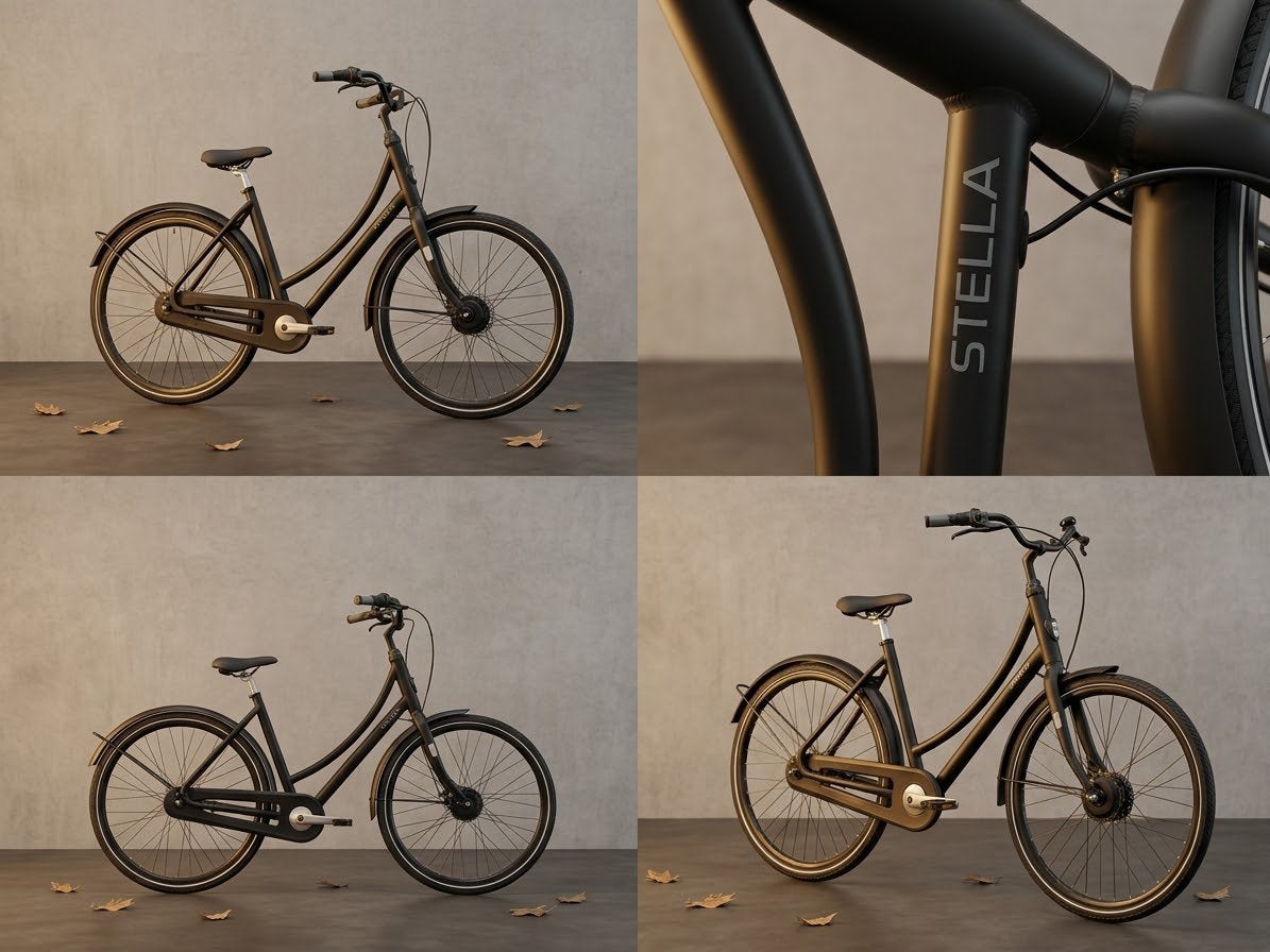 Stella fiets - mild gebruikt, Fietsen en Brommers, 55 tot 59 cm, Ophalen, Schijfrem, Jaren '60 of nieuwer