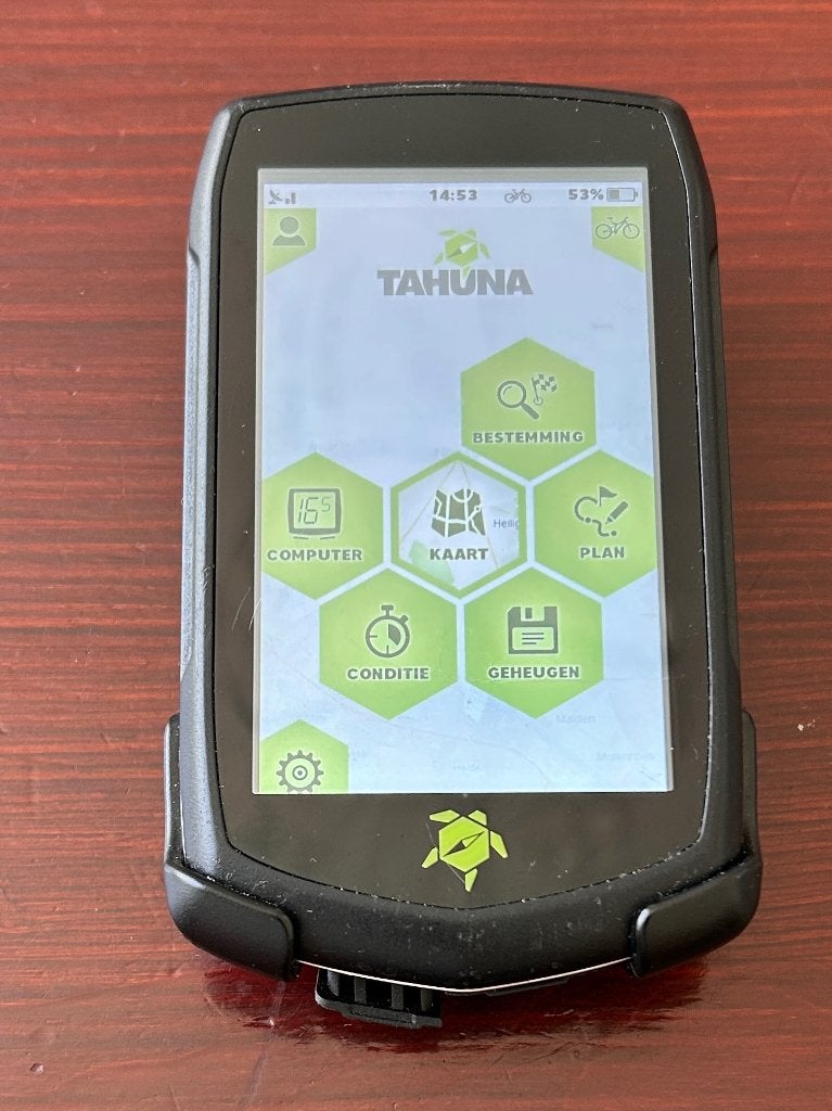 GPS Tahuna Teasi One 4, Ophalen of Verzenden, GPS, Gebruikt