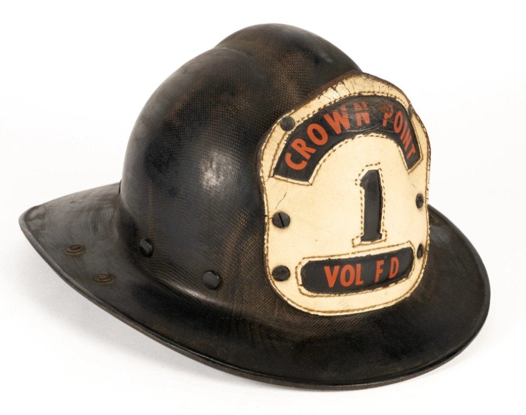 Amerikaanse brandweer helm !!!!!!, Ophalen of Verzenden, Overige soorten, Amerika, Helm of Baret