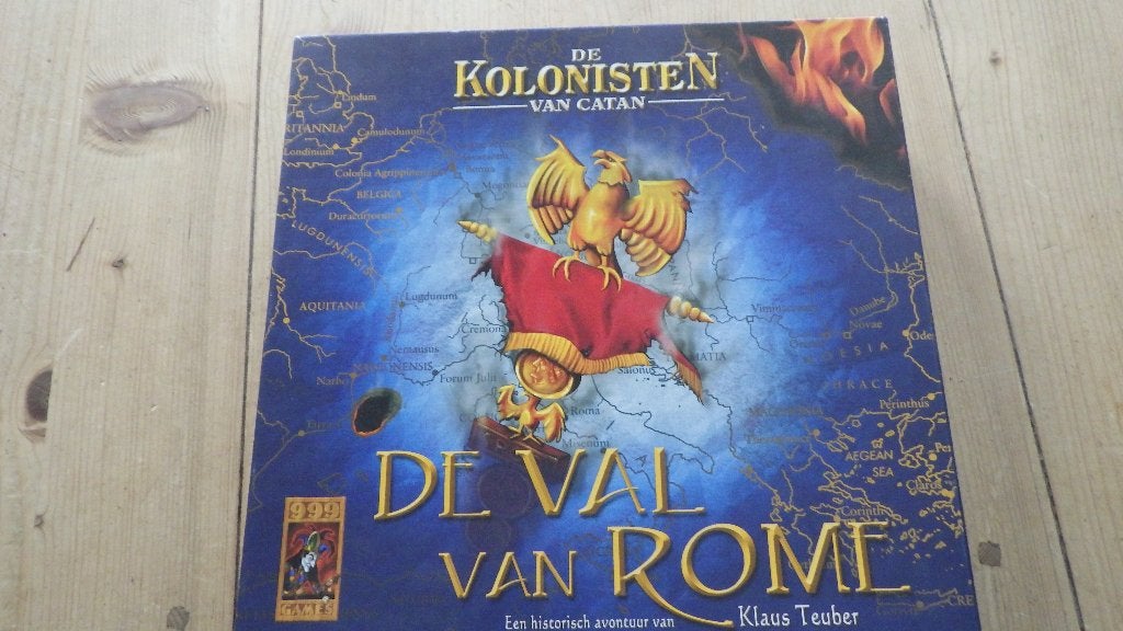 De Kolonisten van Catan de val van rome 999 GAMES, Ophalen