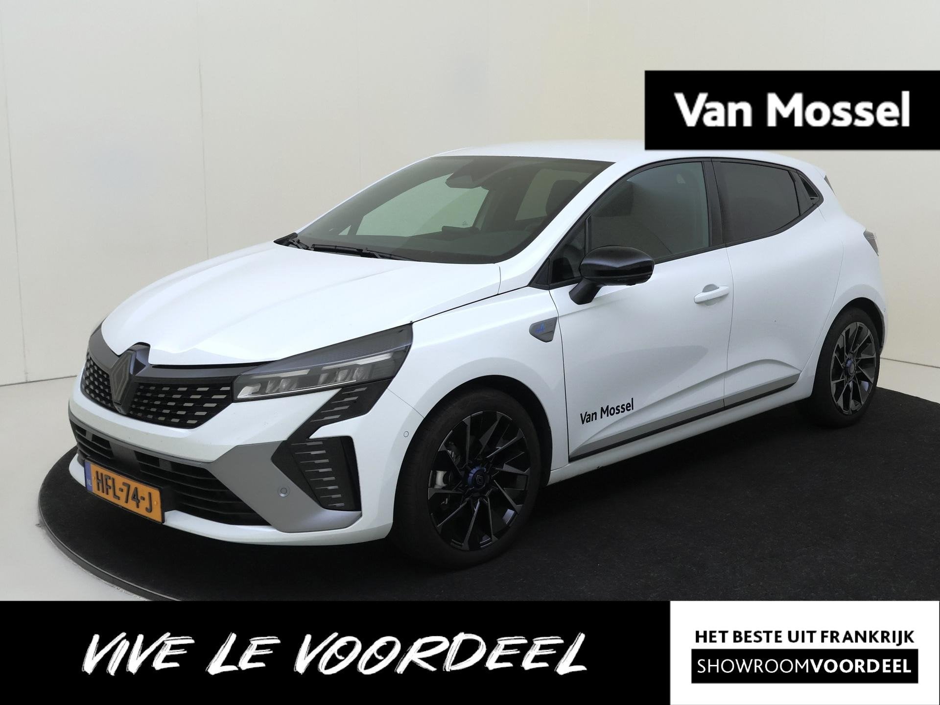 Renault Clio 1.6 E-Tech Full Hybrid 145 PK esprit Alpine | P, Dealer onderhouden, Gebruikt, Euro 6, Leder en Stof