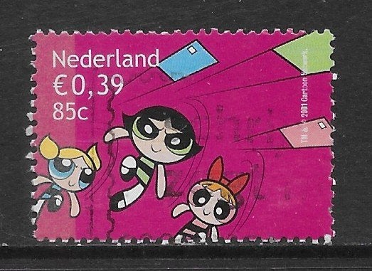 2001, Cartoons, Powerpuff Girls [1998] (K2110), Postzegels en Munten, Ophalen of Verzenden