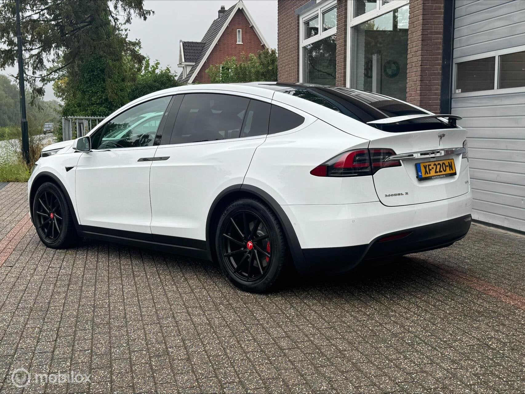 Tesla Model X 100D AUT LEDER/AIRCO/LED/STOEL.VW, Model X, Gebruikt, 100 kWh, 2433 kg