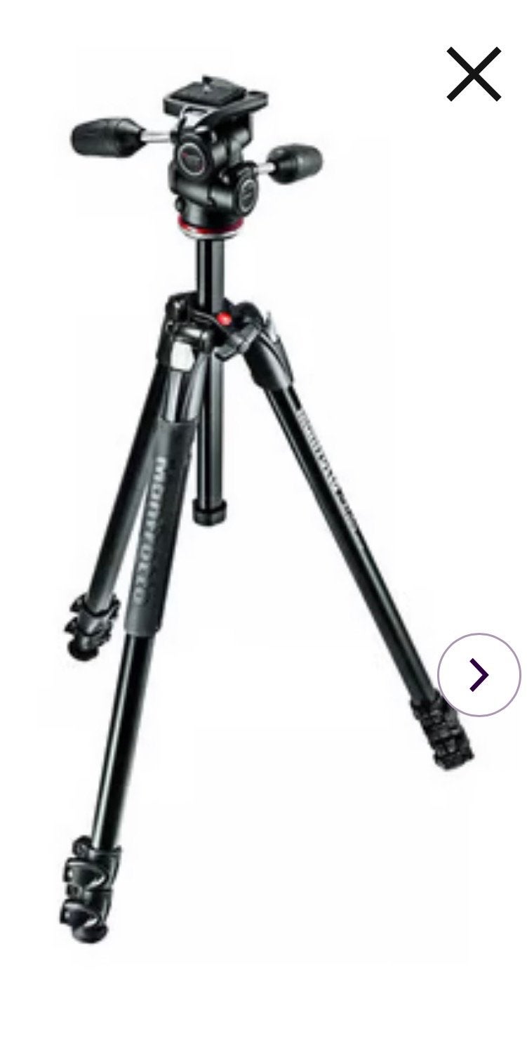 Manfrotto aluminium Statief met carbon Monopod set, Ophalen, Driepoot, Zo goed als nieuw, 150 tot 175 cm