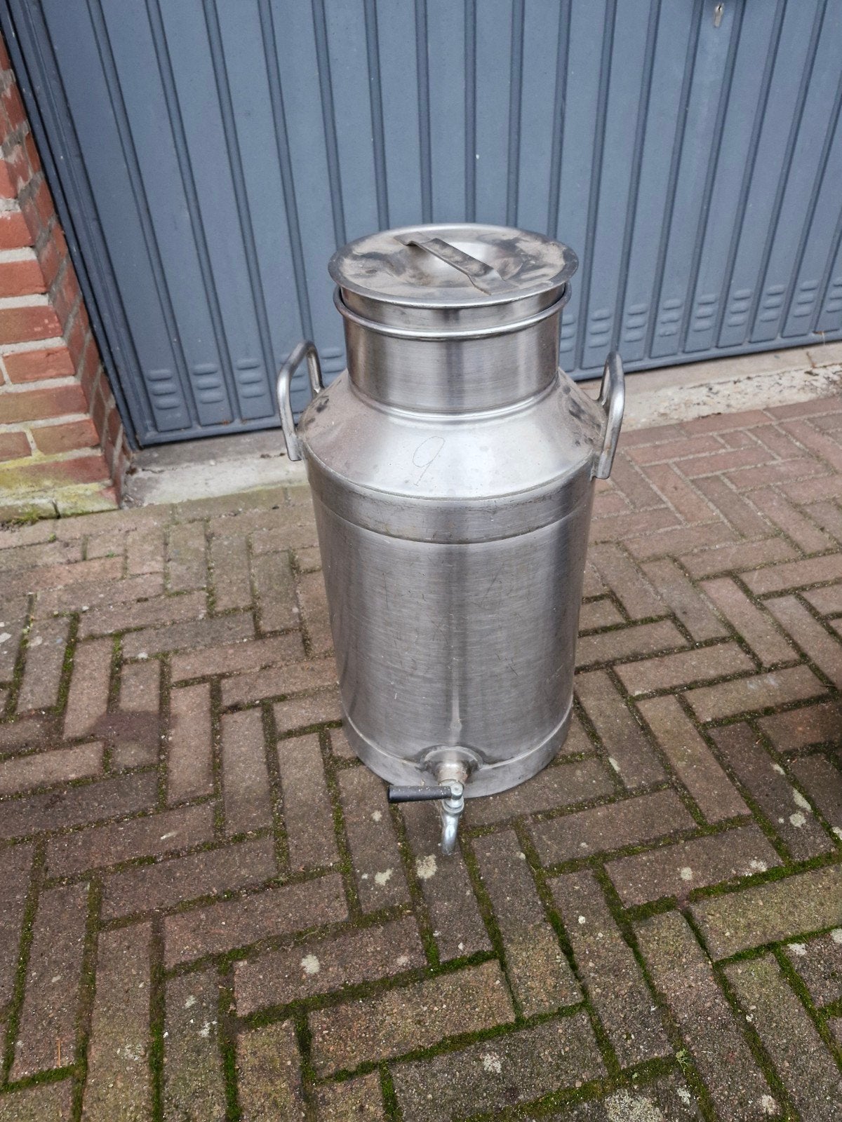Gave rvs melkbus 30.liter met kraan de melkbus, Ophalen of Verzenden