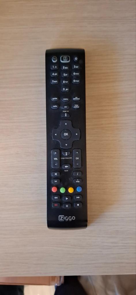 Ziggo afstandsbediening, Ophalen of Verzenden, Gebruikt, Origineel, Tv