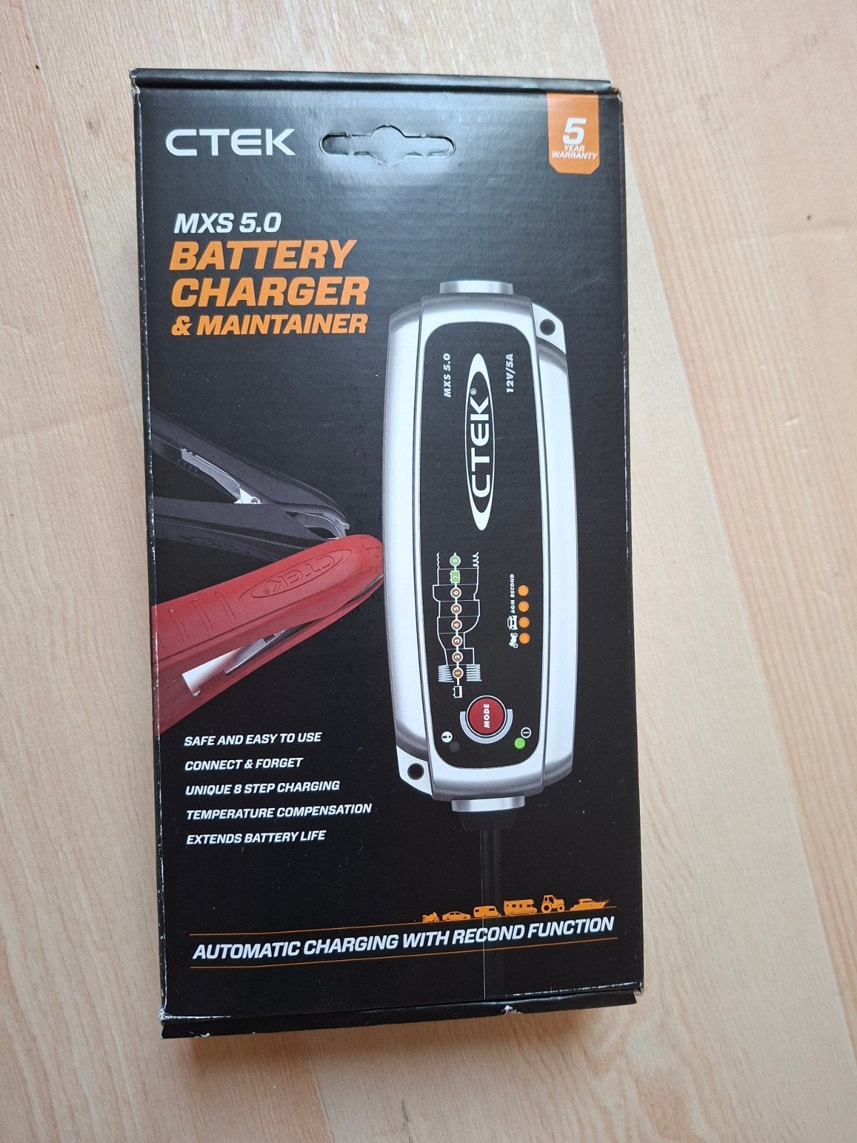 CTEK MXS 5.0 Acculader & Druppellader, Gebruikt, Universele onderdelen