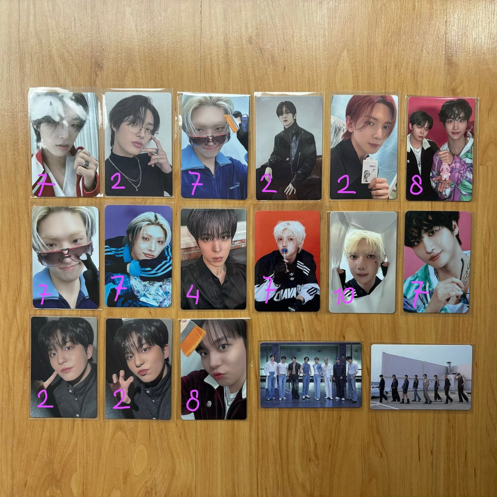 ATEEZ photocards Golden Hour/In Your Fantasy/ANITEEZ, Verzamelen, Muziek, Artiesten en Beroemdheden, Ophalen, Zo goed als nieuw
