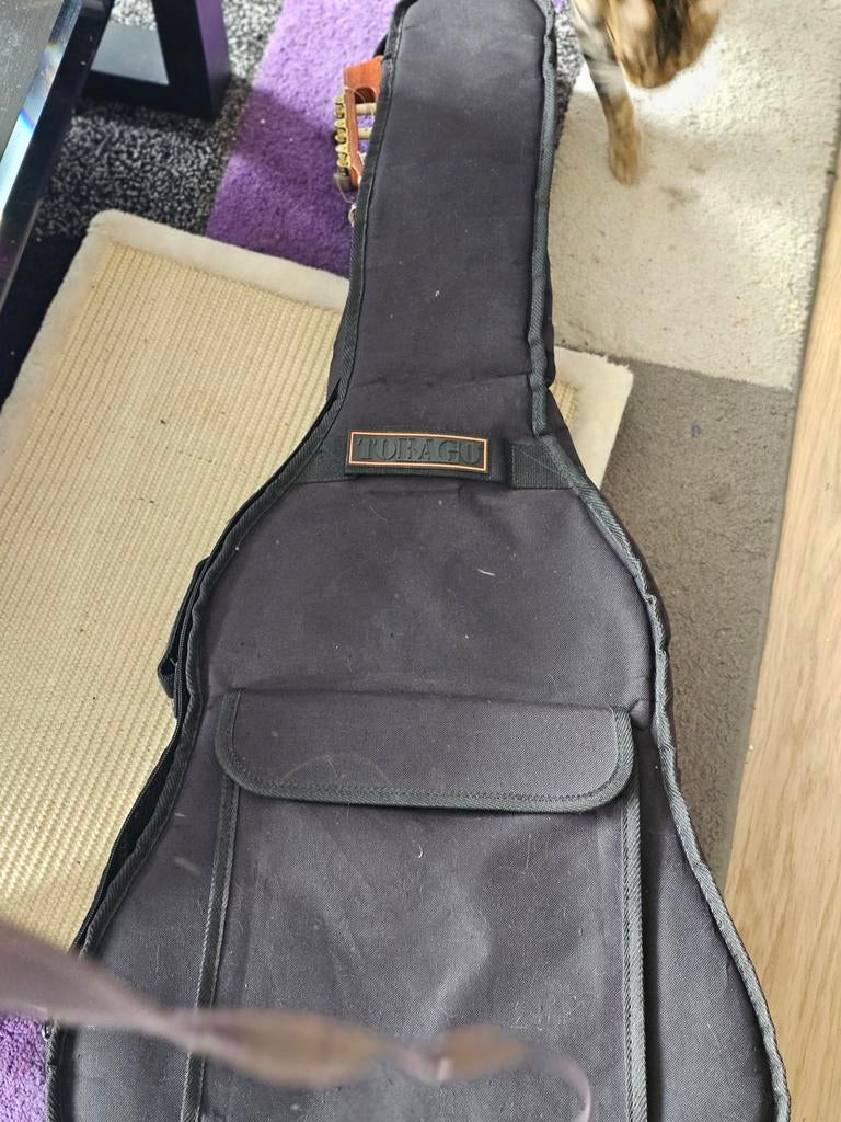 Spaanse gitaar met hoes - Valencia, Ophalen of Verzenden, Klassieke of Spaanse gitaar