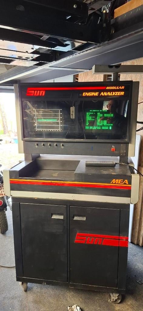 sun mea 1500 motor tester, Ophalen, Gebruikt