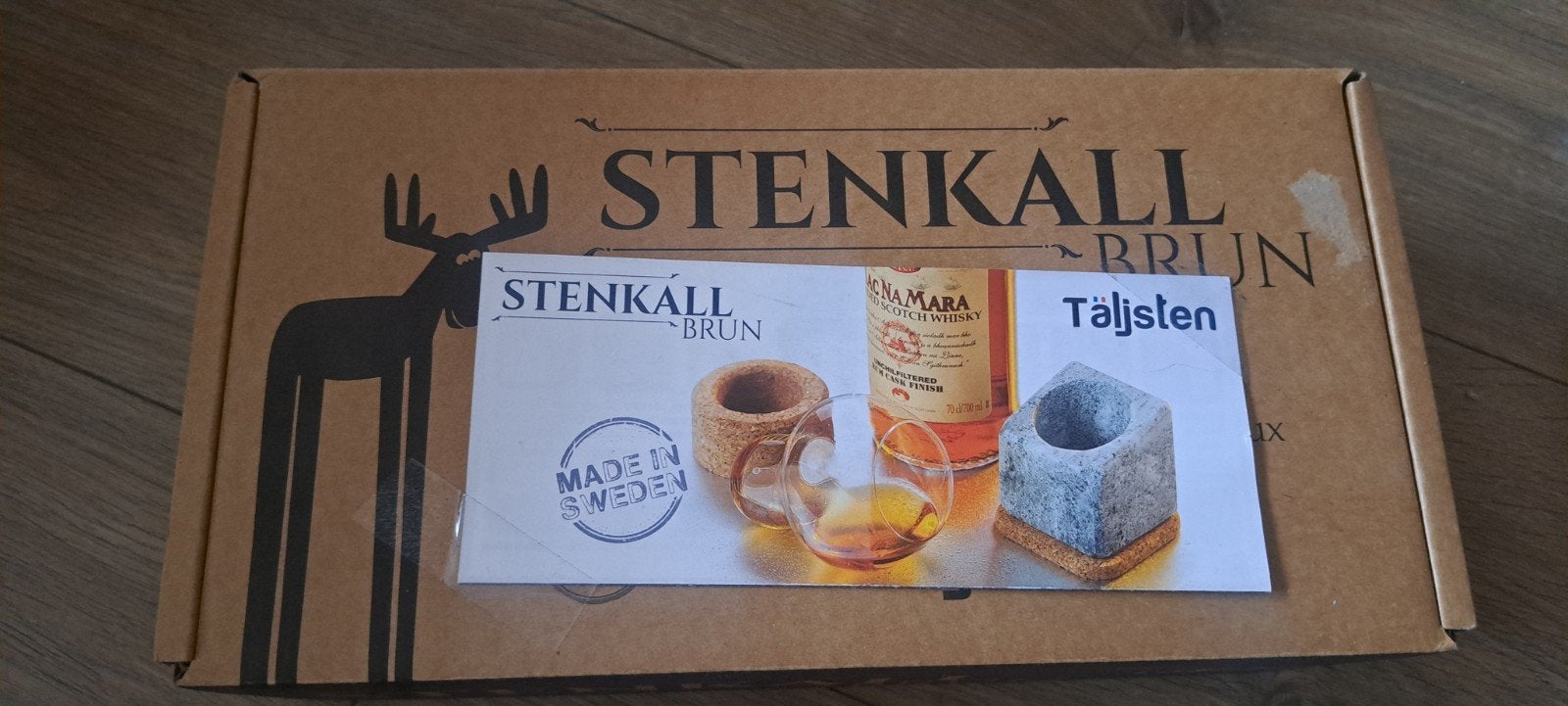 Stenkall Brun Täljsten Whisky Glas - Nieuw in Doos, Ophalen of Verzenden, Nieuw, Overige typen