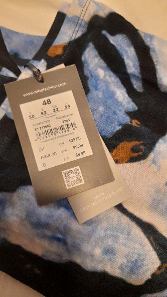 Nieuw  rabe 48, Kleding | Dames, Rabe, Blauw, Trui of Vest, Nieuw