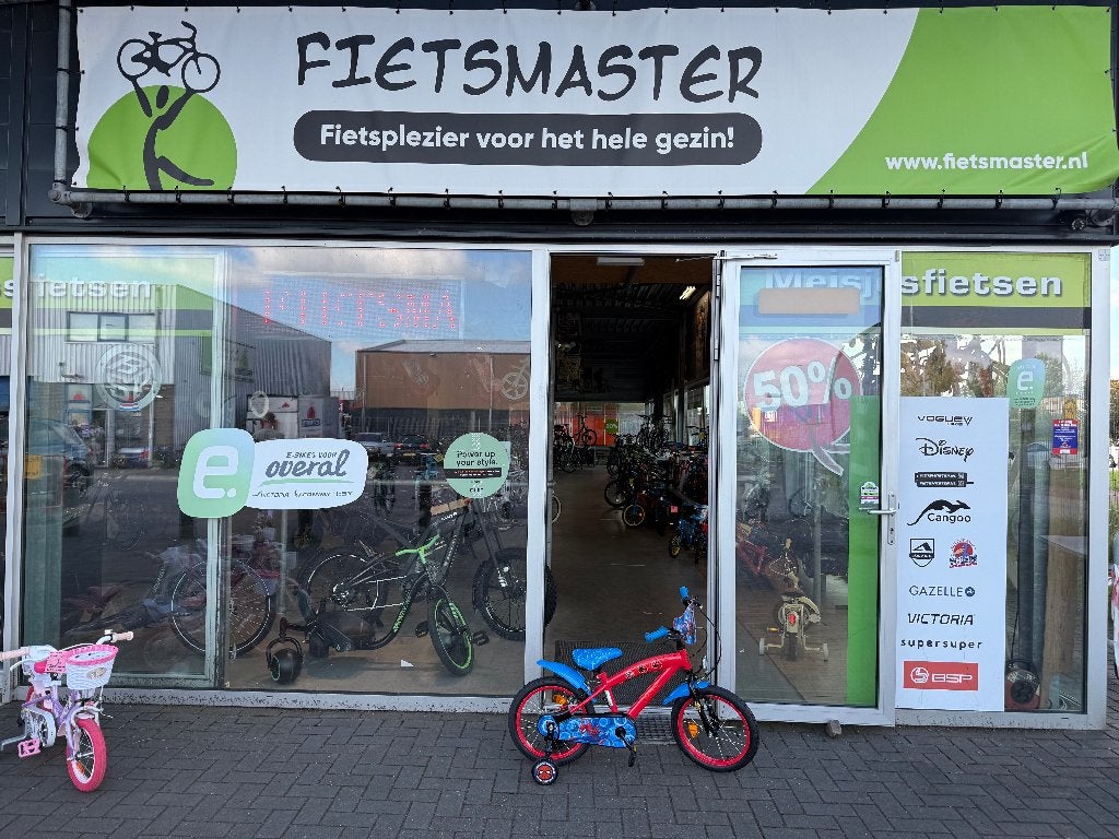 FIETSMASTER Spider-Man Kinderfiets - Jongens - 16 inch OP=OP