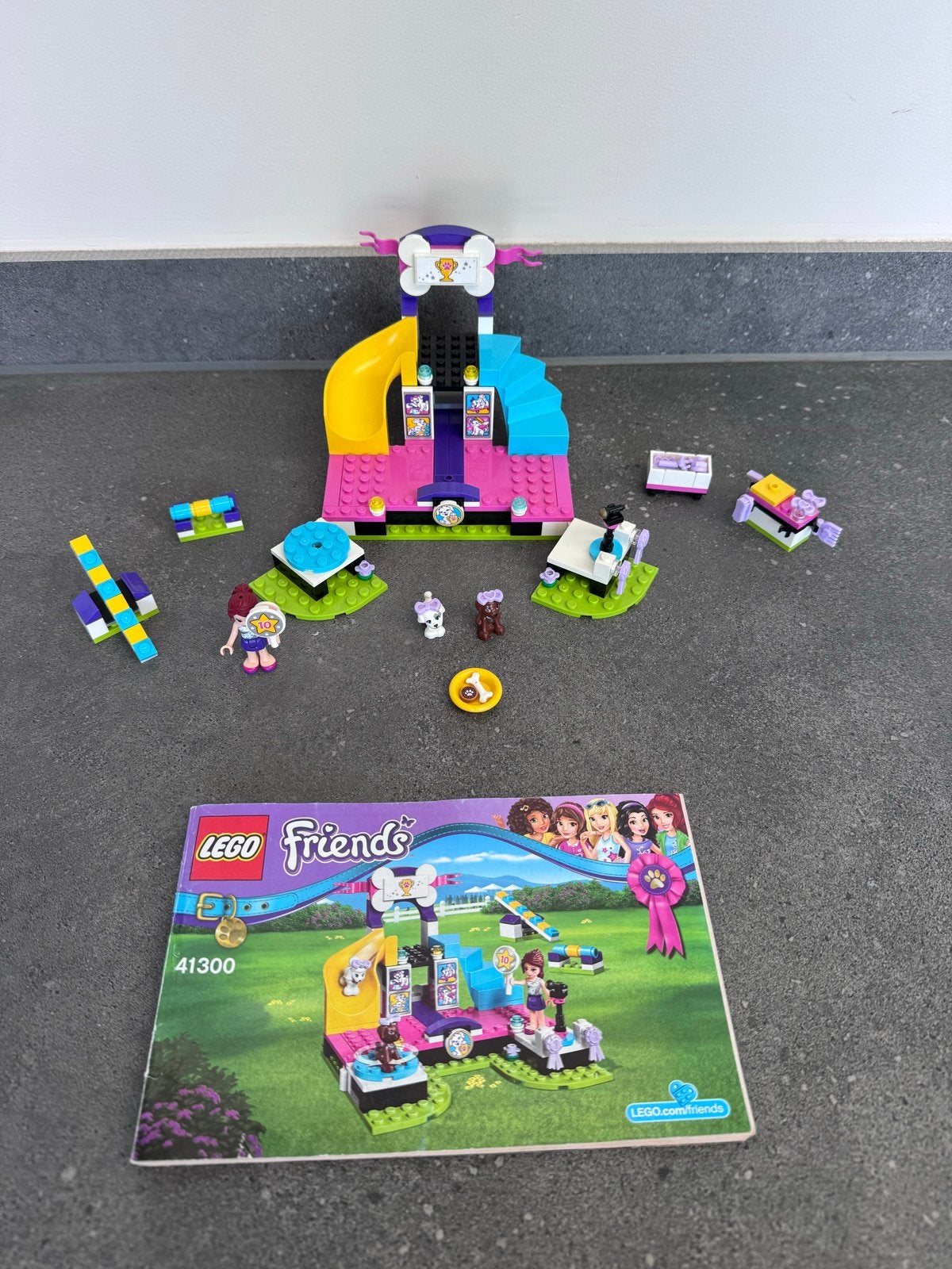 Lego Friends 41300 Puppy Kampioenschap (mist 2 onderdelen), Lego, Friends, Ophalen of Verzenden, Zo goed als nieuw