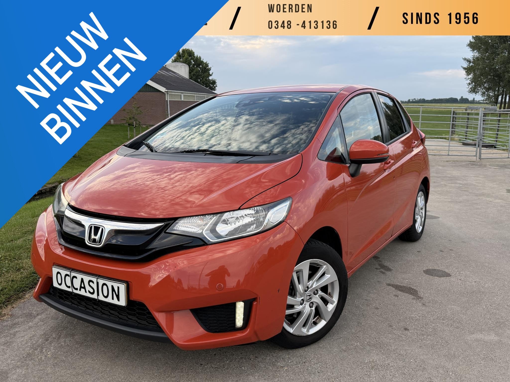 Honda Jazz 1.3 i-VTEC Comfort CRUISE | NAVIGATIE | DAB | ALL, Voorwielaandrijving, Gebruikt, Euro 6, 49 €/maand
