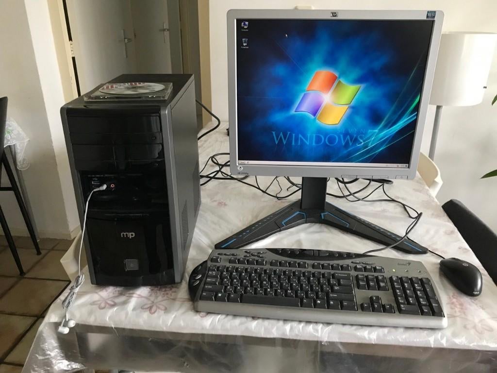 desktop -pc, Ophalen, Gebruikt, HDD, Minder dan 4 GB
