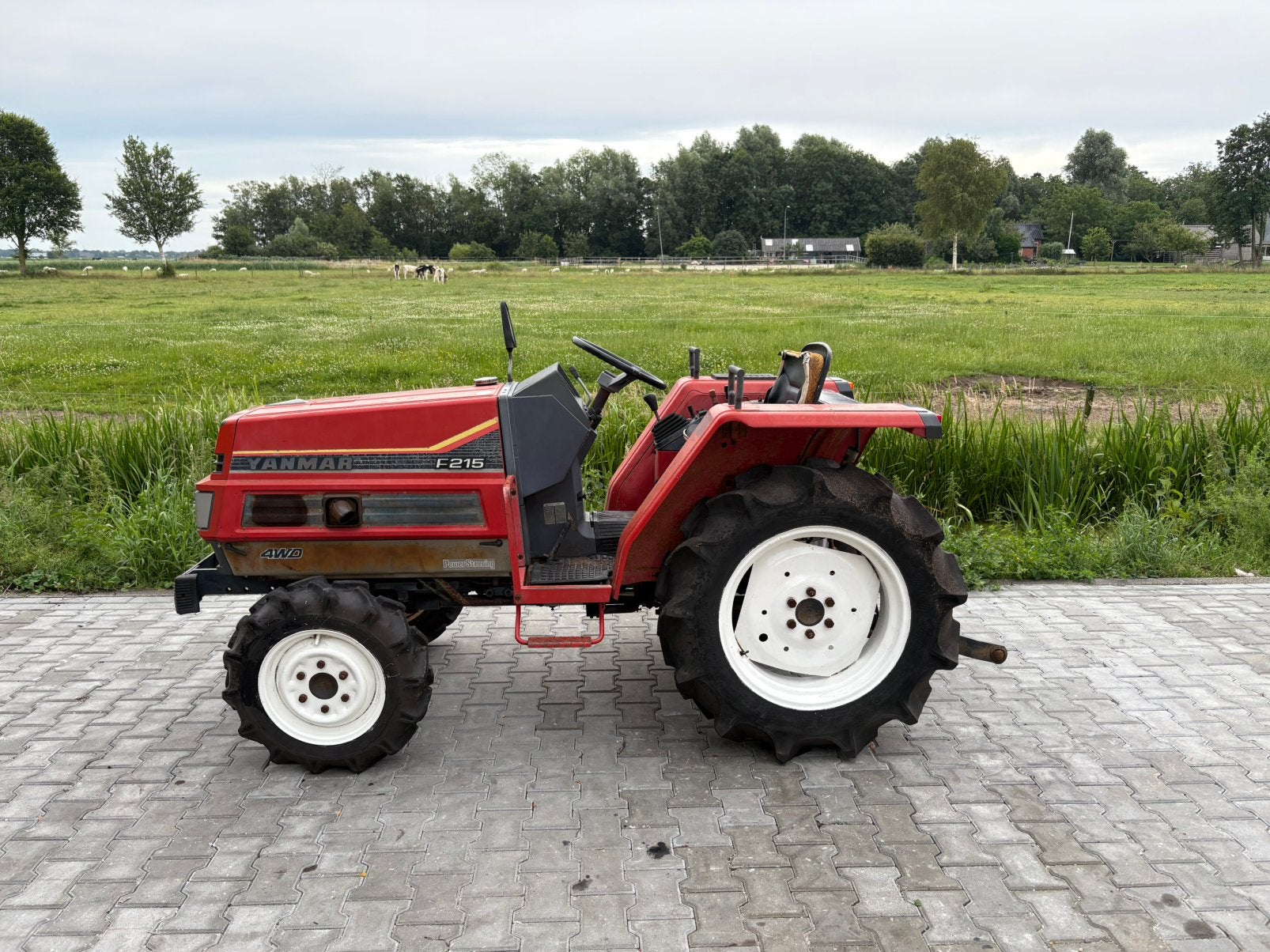 Yanmar f215 minitractor mini trekker, Overige merken, Gebruikt, Tot 2500, Ophalen of Verzenden