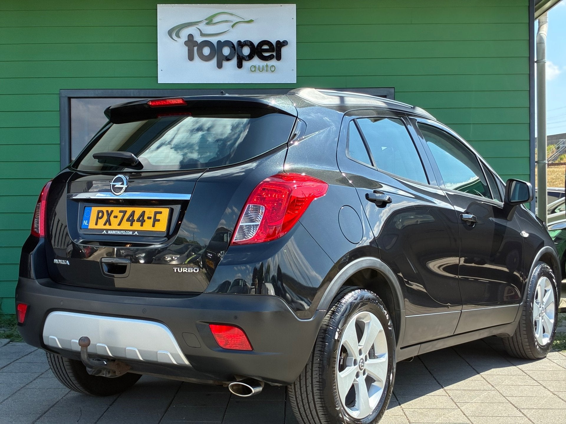 Opel Mokka 1.4 T Cosmo|2e Eigenaar|Automaat|D-riem v.v.|Came, Auto's, Euro 5, 15 km/l, Gebruikt, Zwart