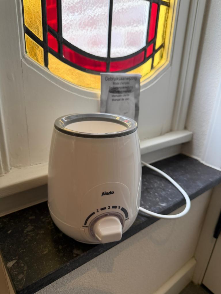 Alecto BW-500 Flessenwarmer - Snel en Veilig, Kinderen en Baby's, Babyvoeding en Toebehoren, Ophalen of Verzenden, Zo goed als nieuw