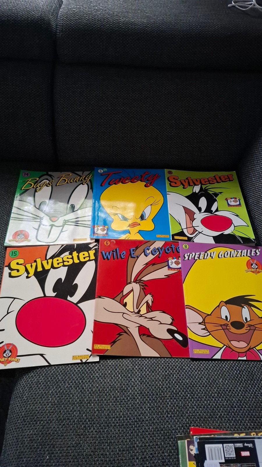 6x Vintage Looney Tunes strips, Boeken, Stripboeken, Meerdere stripboeken, Ophalen of Verzenden, Gelezen, Diverse