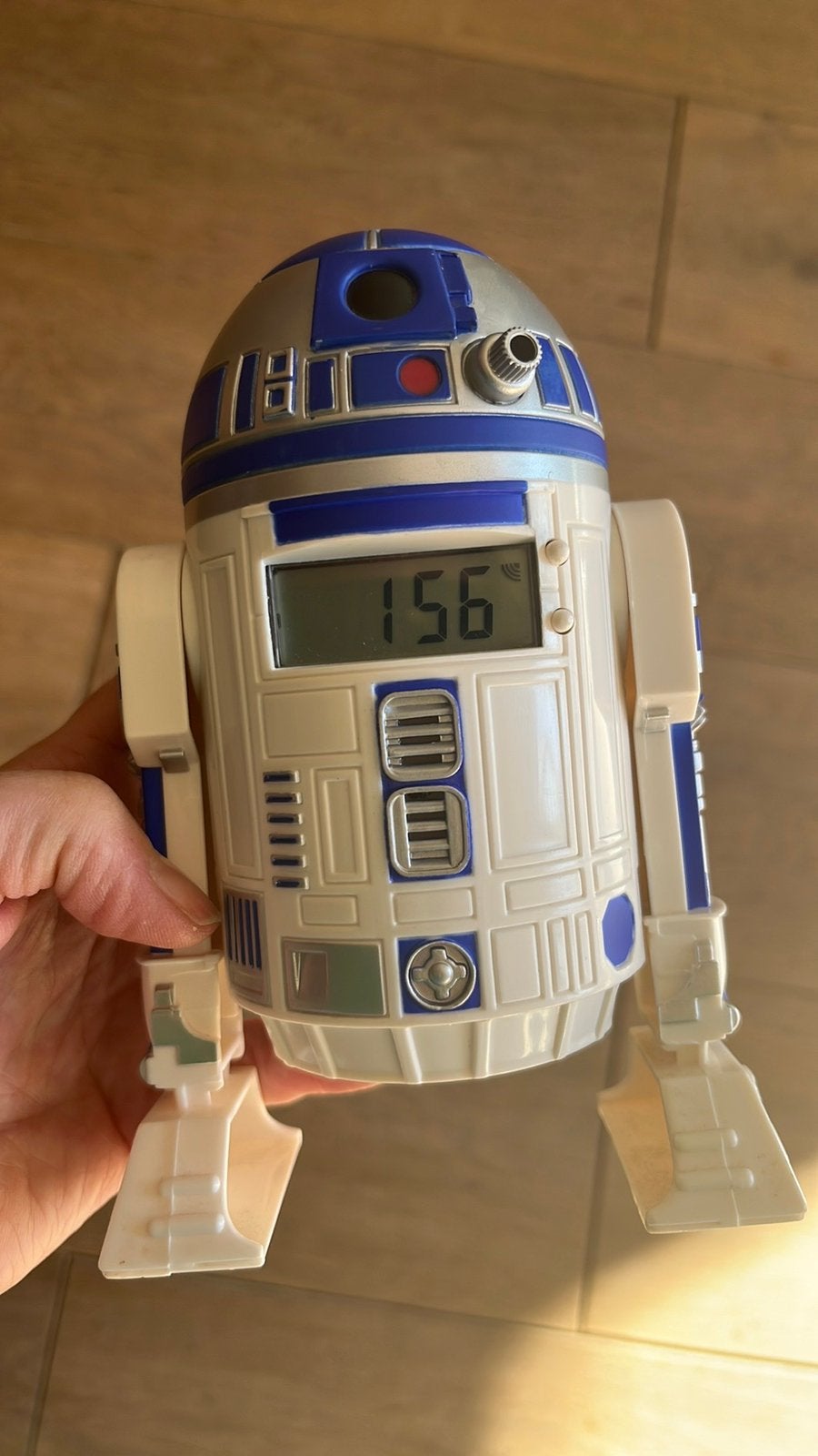 Star wars R2D2 alarm clock, Ophalen, Zo goed als nieuw, Gebruiksvoorwerp