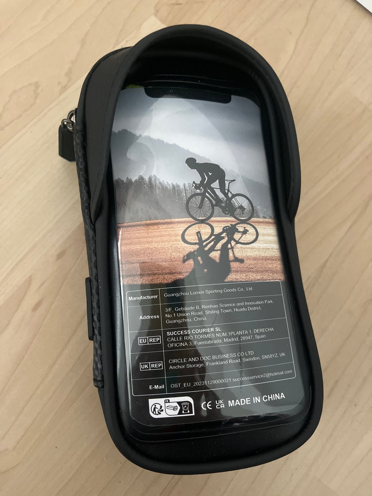 Nieuwe waterdichte telefoonhouder en kaarthouder voor fiets, Ophalen, Nieuw