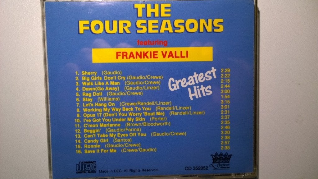 The Four Seasons Featuring Frankie Valli - Greatest Hits, Ophalen of Verzenden, Zo goed als nieuw, Pop, Album