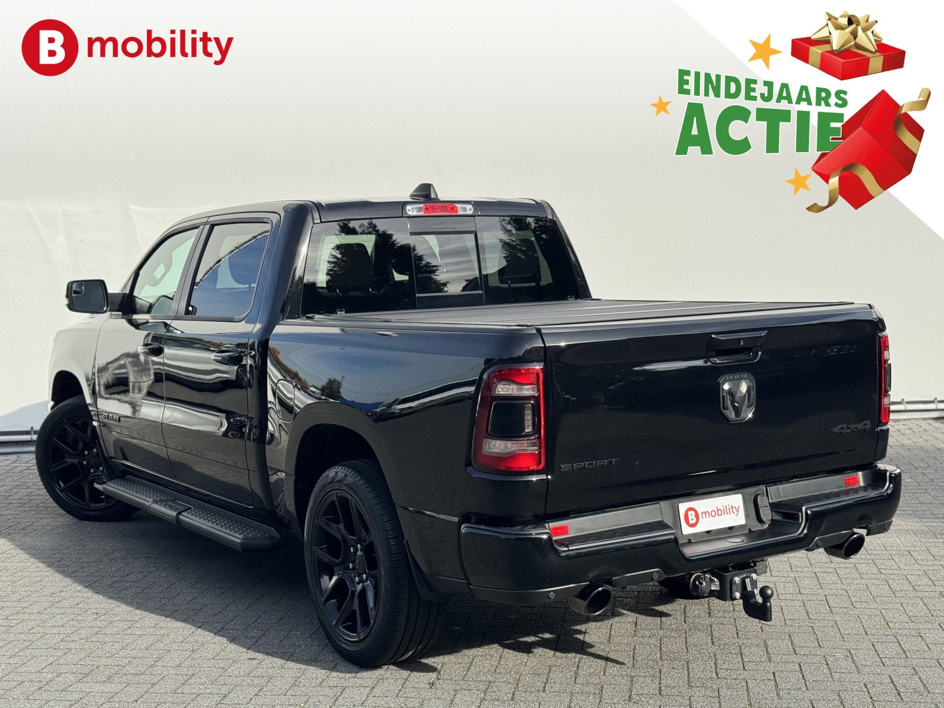 Dodge Ram 1500 5.7 V8 4x4 LPG Crew Cab Sport Trekhaak 3500kg, Auto's, Automaat, Parkeerassistent, Gebruikt, 5654 cc